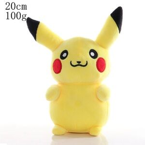 Charming Yellow Plush Pikachu Toy